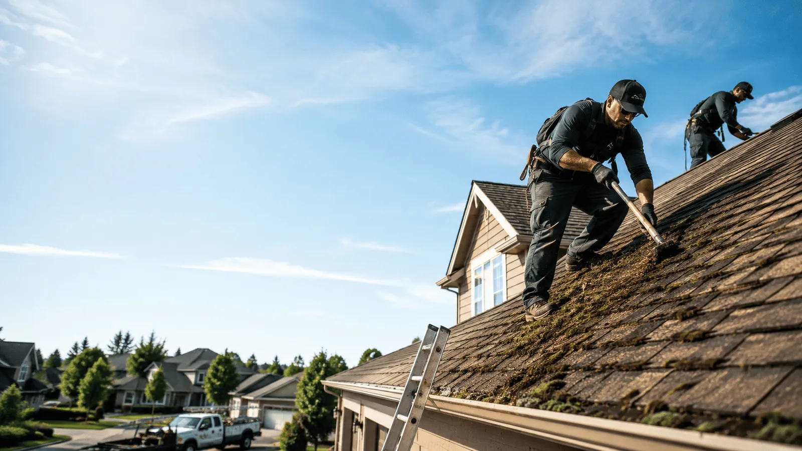 Roof Moss Removal in Sperry, IA near me